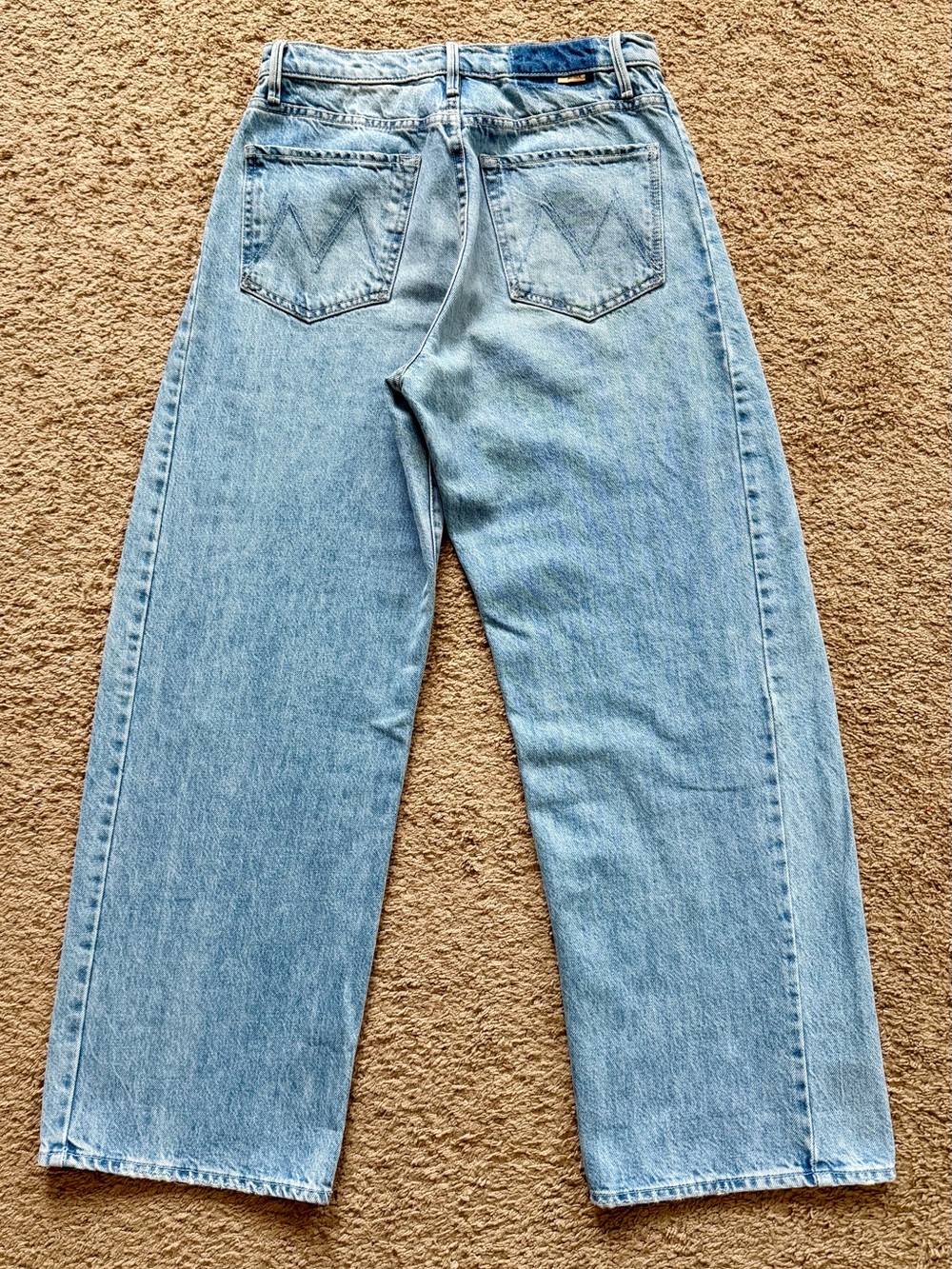MOTHER The Half Pipe Flood High Rise Ankle Wide Leg Jean - Picture 8 of 13